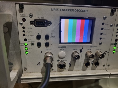 Encoder decoder broadcast - decoder, sd