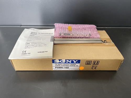 Sony pdbk 102 mpeg - mpeg-2, scheda